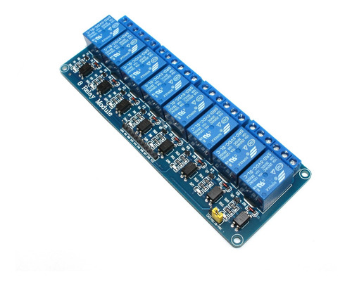Módulo Relé 8 Canais 5v 220v/110v 10a Isolado Para Arduino