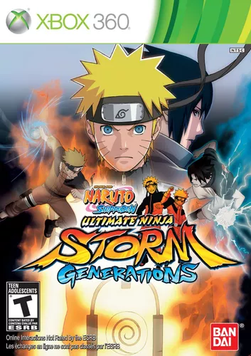 Jogo xbox 360 bloqueado original naruto