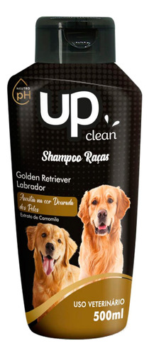 Shampoo Up Clean Raças Golden Labrador 500ml