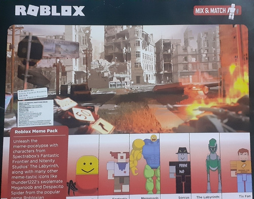 Roblox Meme Pack 26 Pz Código Virtual Meses Sin Intereses