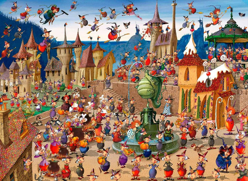 Bluebird Puzzle 4000 Pzs - Le Rendez-vous Des Sorcières