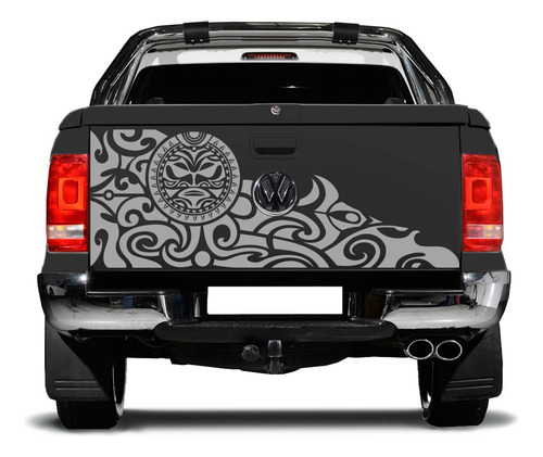 Calco Vw Amarok Porton Maori Gris Plata