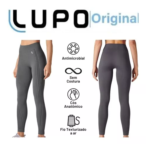 Kit Conjunto Lupo Sport Original Calça Legging + Top Fitness