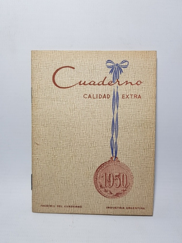 Perón - Evita Antiguo Cuaderno Muestra Gratis 1950 Mag 57117