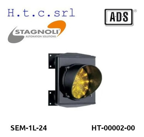 Semáforo Señalización 1 Luz Amarillo 10 Piezas