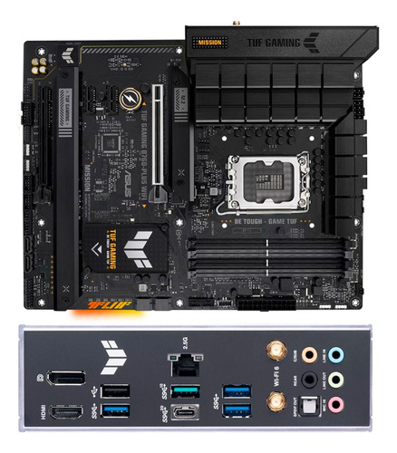 Motherboard Asus Tuf Gaming B760-plus Wifi, Lga1700, Atx