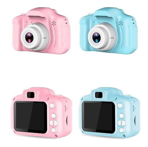 Camara Digital Infantil 720p Hd Lcd 2.0 Fotos Juegos Filtros