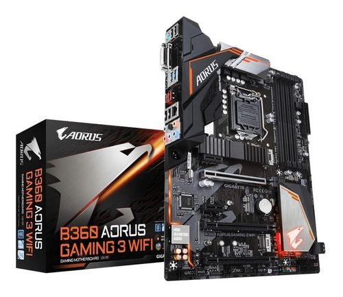 Mother Gigabyte Aorus B360 Gaming 3 Wifi Lga1151 Intel Rgb 