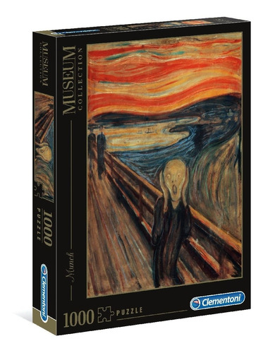 Puzzle 1000 Pzs Edvard Munch El Grito Clementoni 39377