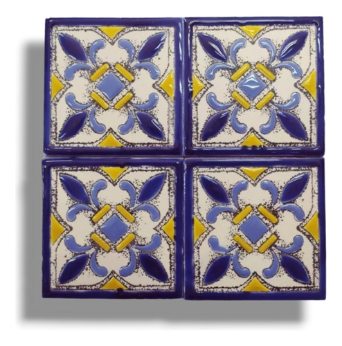 Cerámica, Tacos, Tocetos, Mayolicas, Azulejos, 8x8 Cm, T7. 