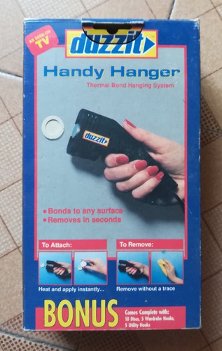 Handy Hanger: Instala Ganchos De Colgar Con Pegado Térmico