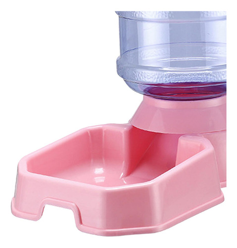 Alimentador Automático Para Mascotas Alimentador Rosa