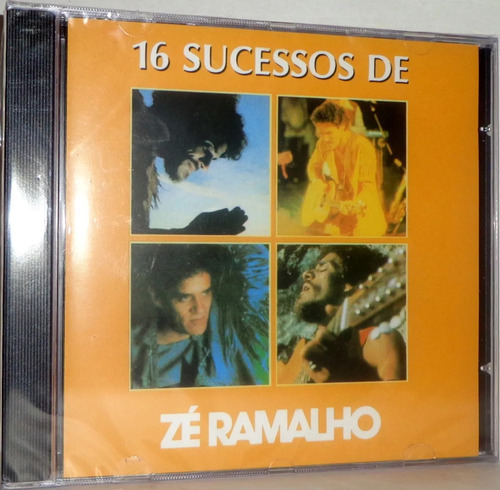 Cd Zé Ramalho - 16 Sucessos De Zé Ramalho