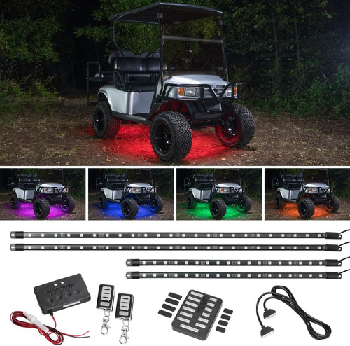 Kit De Iluminación De Neón Para Coche Ezgo Yamaha, Para Carr