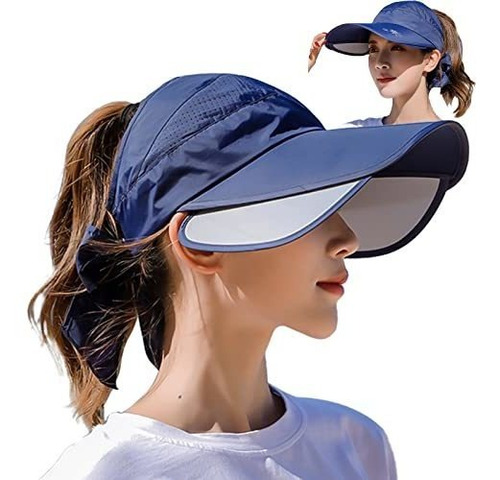 Visera Ancha Para Protección Solar En Golf, Tenis Y Playa