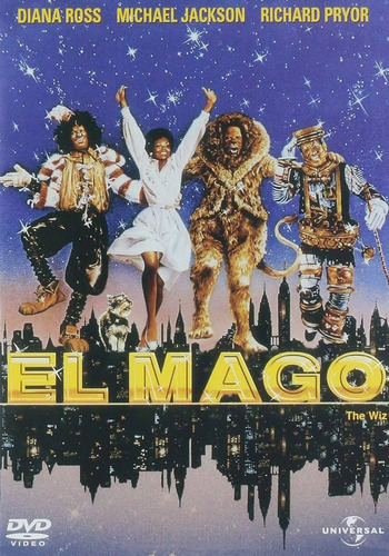  El Mago ( The Wiz) - Diana Ross - Michael Jackson - Dvd