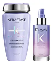 Comprar P66 Kerastase Blond Absolu Shampoo U\u002Fviolet + Serum Cicanuit