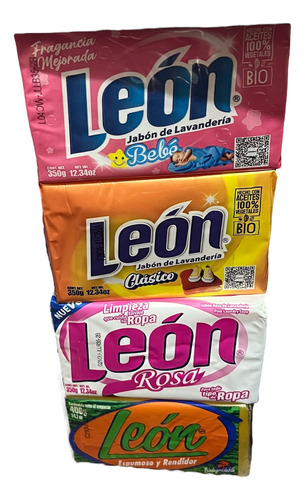 Jabon Leon (coleccion De 7 Jabones) 350grs C/u