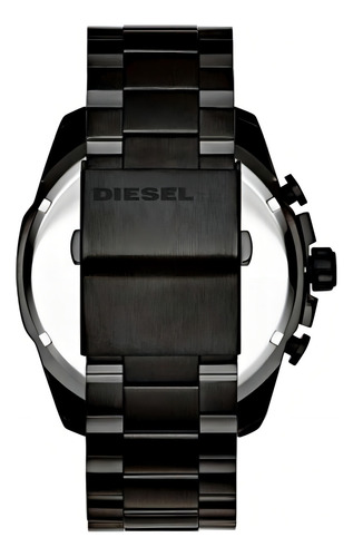 Relógio Diesel Mega Chief Dz4318 Black Vidro Camaleão