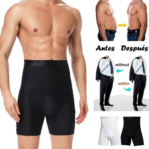 Pantalones Cortos Adelgazantes De Cintura Alta For Hombre