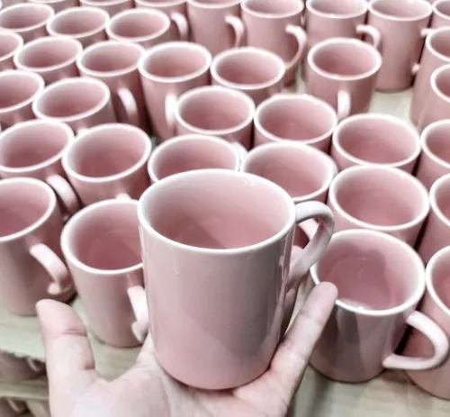 Jogo De Xícaras Café Chá Rosa Com Suporte Kit 4 Canecas Poá - Neo  Porcelanas - Xícaras de Café - Magazine Luiza