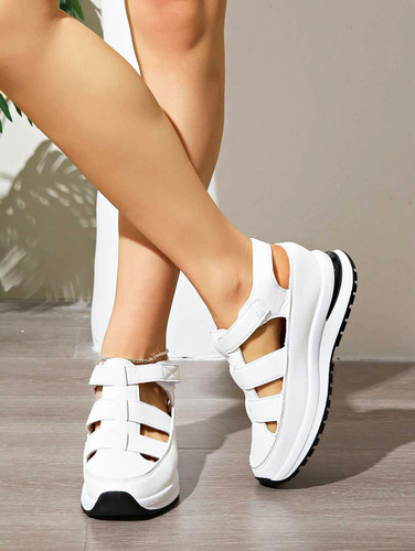 Sandalias De Tacón Mujer Sandalias Plataforma Dama Cómodos