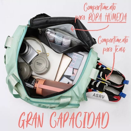 Y Maleta Deportiva Gym Viaje Bolsa Moda Casual Morral Color