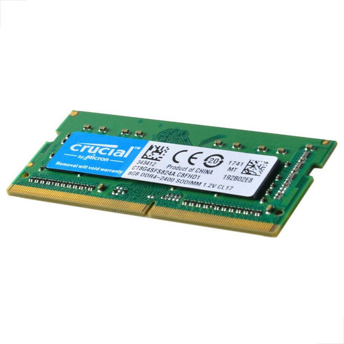 Memória Ddr4 8gb 2666mhz Crucial P/ Notebook Pronta Entrega