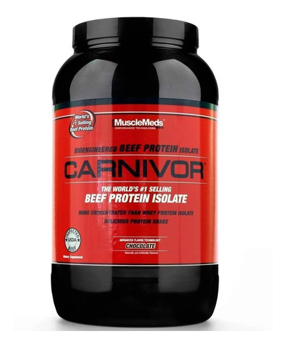 Proteina Musclemeds Carnivor 2 Libras 28 Porciones 
