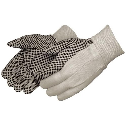 Guantes De Hombre De Lona De Algodón De 8 Oz Puntos De...