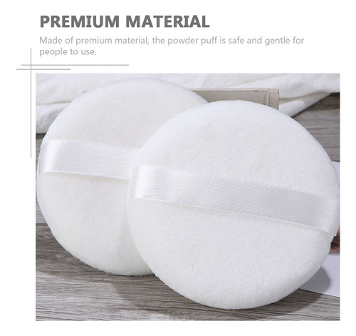 6 Peças De Pó Solto Especial Puff Simple Makeup Powder Puff
