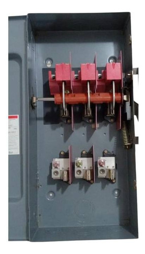 Interruptor Seguridad Square D 3 X 200 X 600v Modelo H364