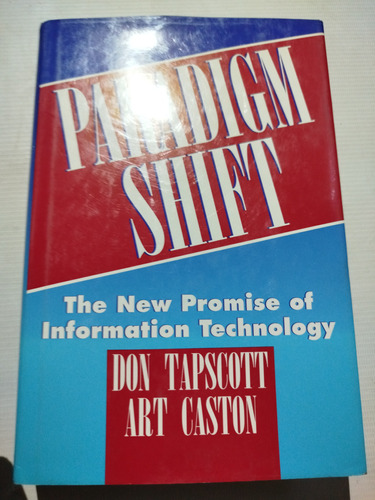 Libro Paradigm Shift Don Tapscott Pasta Dura