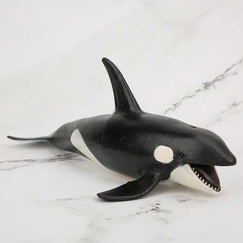 Simulación De Vida Marina Modelo En Forma De Ballena Asesina