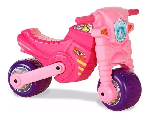 Rondi Moto Pata Pata Rosa R1 Team Art 3208 Con Rueda