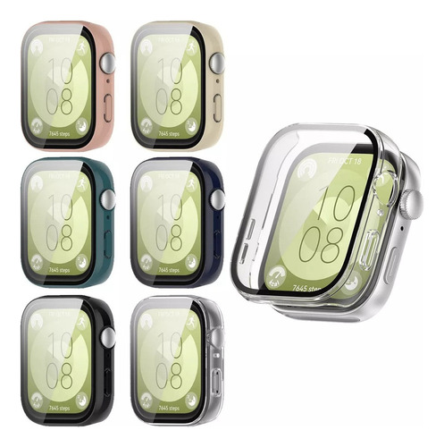 Fe 6 Pcs Funda Protector Mica Para Huawei Watch Fit 3
