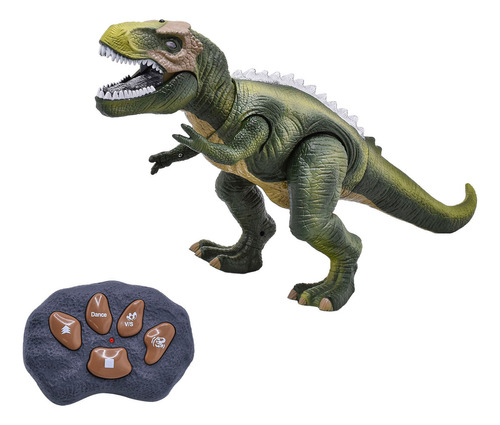 Dinosaurio T-rex Robot Wild Dino Toy Logic Color Multicolor Personaje Dinosaurios