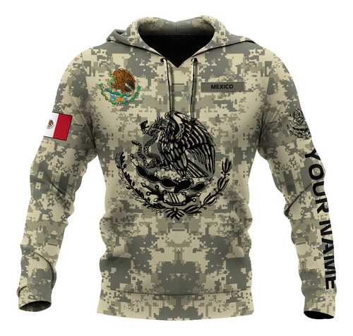 Sudaderas Personalizadas Del Ejército Mexicano Sudadera Con