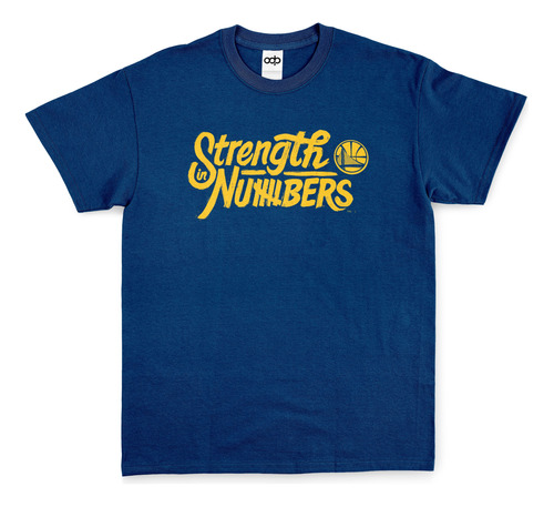 Remera Golden State Warriors Algodón Nba Strength In Numbers