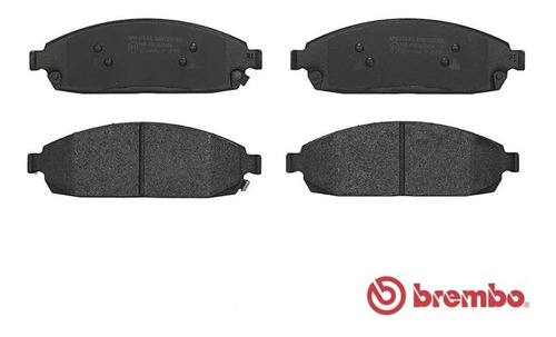 Balatas Brembo (d) Low Commander 07-10 Grand Cherokee 06-10