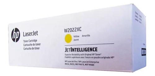 Cartucho De Toner Hp 414x (w2022xc) Amarillo, 100% Original