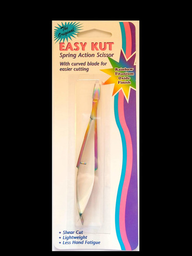 Tooltron Easykut Rainbow Spring Action Tijera Para Color