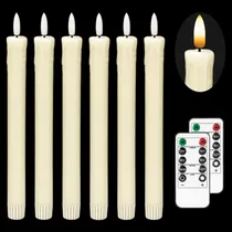 Comprar Velas Conicas Sin Llama Parpadeantes, Funciona Con Pilas, Me
