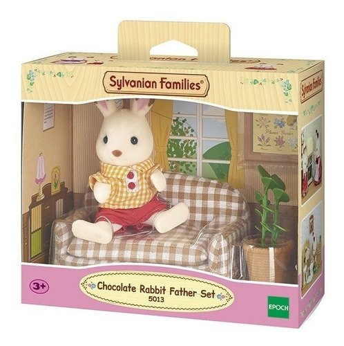 Sylvanian Families 5013 Padre Conejo Sofa Intek Mundo Manias