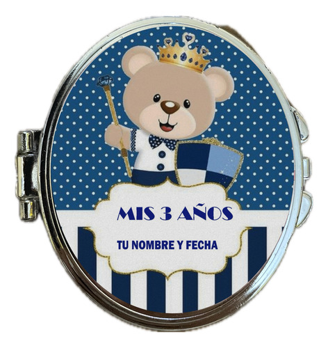 30 Recuerdo 3 Años Oso Personalizado