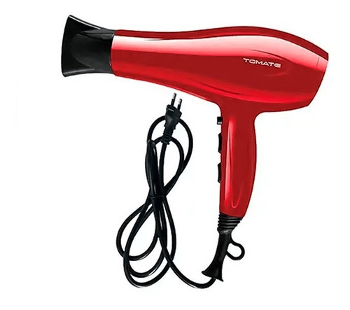 Secador De Cabelos110v Profissional Vermelho Tomate Promoção