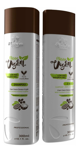 Kit Flora Vegan Shampoo + Condicionador 300ml