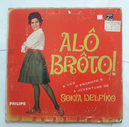 Lp Vinil (g+) Sônia Delfino Alô Brôto! Ed. Brasil 1961 Mono