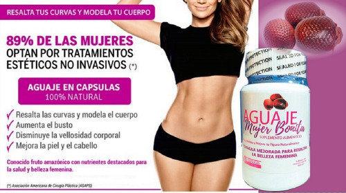 Aumenta Senos,gluteos Con Capsulas De M - L a $15