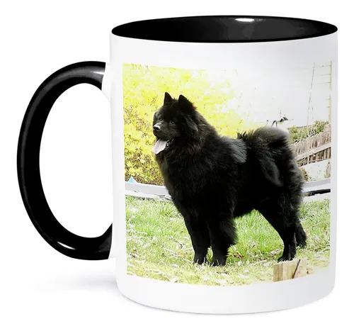 3drose Perros Chow Chow - Black Chow - Tazas (taza_844_4)